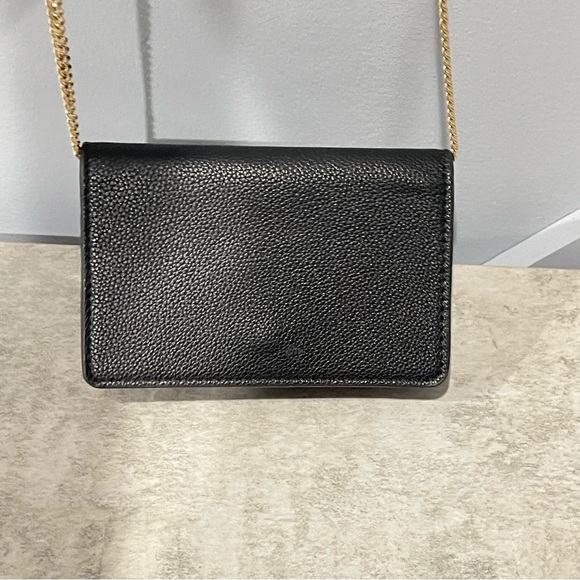 Mini Black Bag | Featuring gold accent chain - Picture 6 of 16